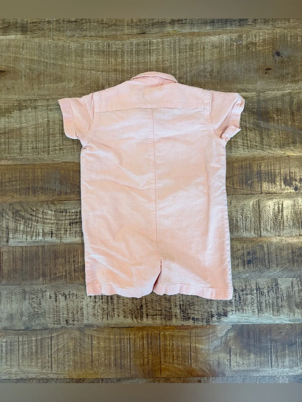 Ralph Lauren Cotton Chambray Shortall Flesh Pony
